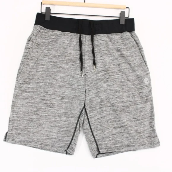 Born Primitive Training Shorts Mens Small Gray Heather Athletic Training Gym
