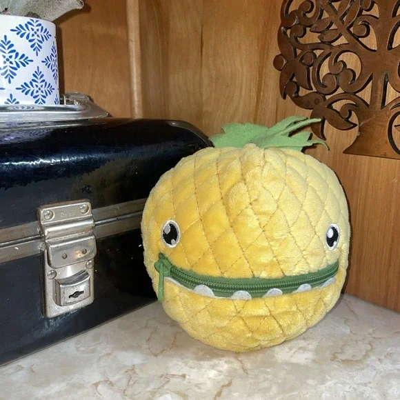 Pineapple‎ Zipper Mouth Hallmark Stuffed Plush 6