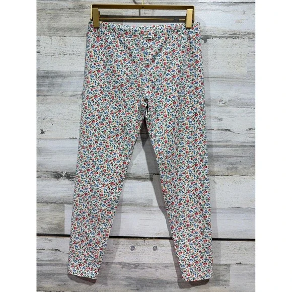 Polo Ralph Lauren Leggings Girls XL 16 Multicolor Floral Cottagecore EUC