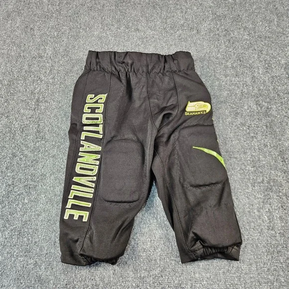 Nectom Athletics Scotlandville Seahawks Youth Small Football Pants Padded Black