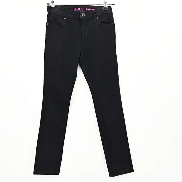 Children's Place Super Skinny Black Jeans