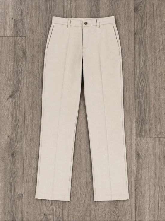 Brooks Brothers Fleece Youth Khaki Pants Size 14 Classic Dress Chinos EUC