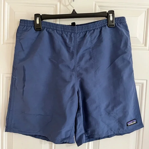 Patagonia Men S Baggies Shorts Tidepool Blue Mesh Liner Beach Surf Swim Outdoor‎