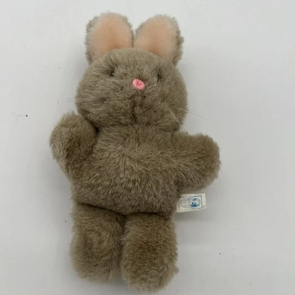 Vintage 1994 Dakin Bunny Rabbit‎ Plush Stuffed Animal Light Brown 6