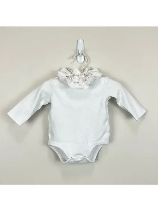 Ralph Lauren Eyelet Trim Interlock Bodysuit 3 Months