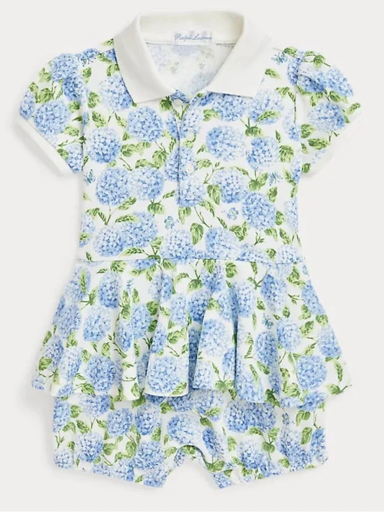 Ralph Lauren | Hydrangea Romper sz 12M