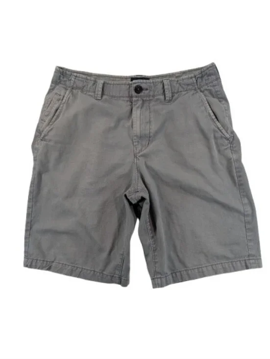 American Eagle Longboard Chino Shorts Gray Men's 34 | Casual Skater Surf