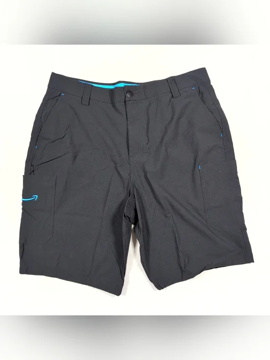 Amazon Shorts Mens XL 37-40 Black Luly Yang Cargo Pocket Driver Delivery