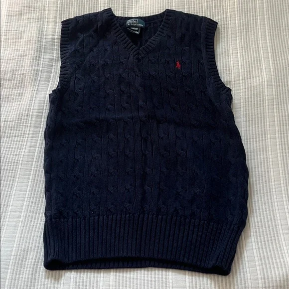 Ralph Lauren Polo Navy Sweater Vest