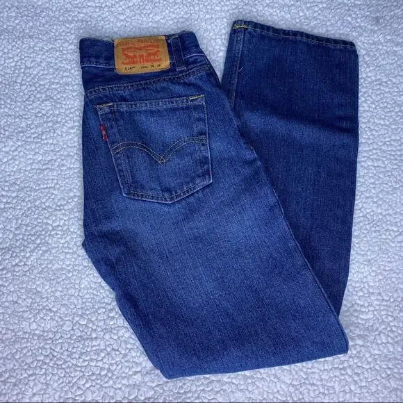 Levi’s 514 Slim Straight Size 12 Reg 26x26