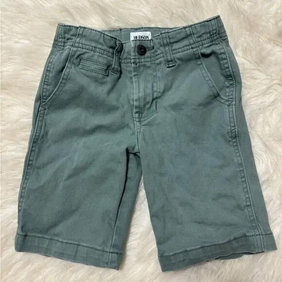 Hudson Teal Jean shorts - size 6 youth