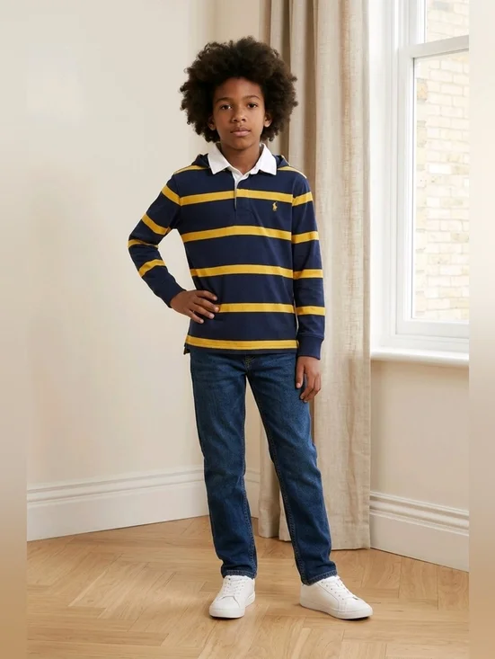 Polo Ralph Lauren Iconic Boys' Rugby Shirt