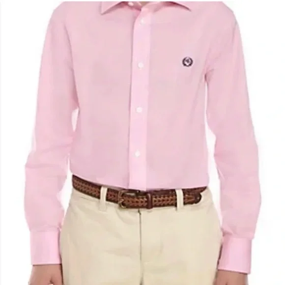 Ralph Lauren kids size 10 long sleeve,‎ Oxford, preppy button down shirt (New)