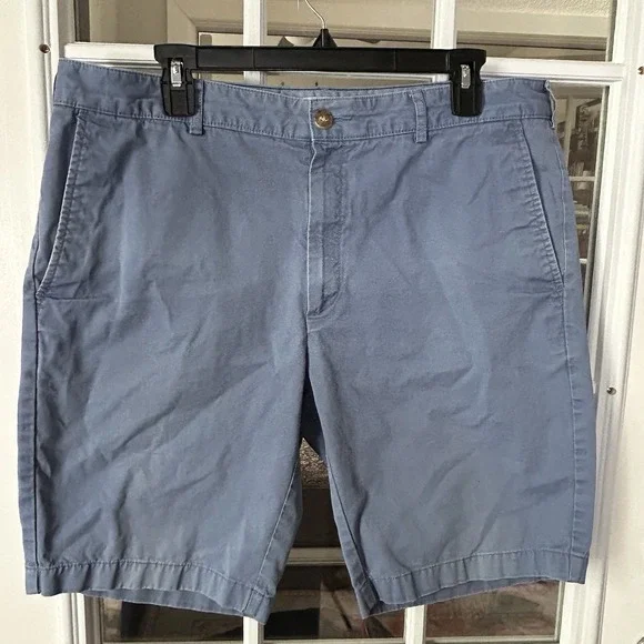 Jos A Banks 1905 Men's Blue Chino 100% Cotton Shorts Size 36 10