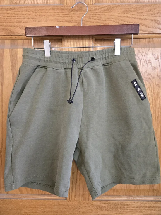 Men's Rawgear Olive Drawstring Athletic Shorts Size L