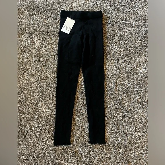 nwt Kids Girls Zara Leggings, Size 10