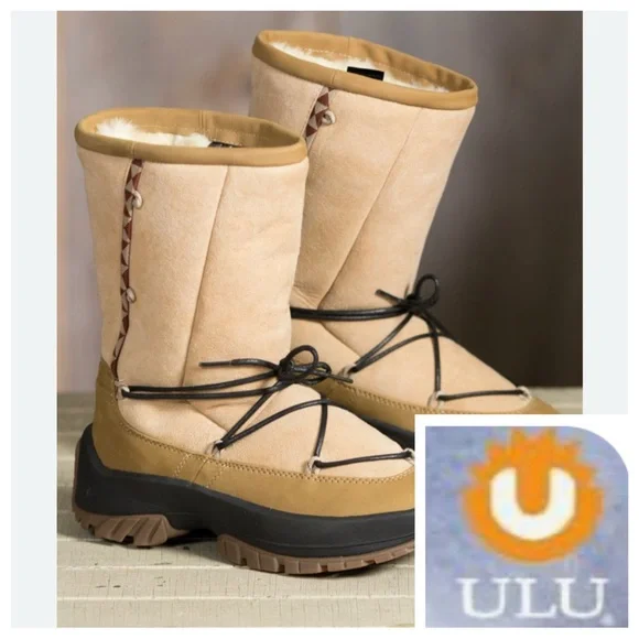 Women's Ulu Crow Shearling Boots
