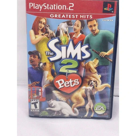 The Sims 2‎ Pets (Nintendo GameCube, 2006) CIB Complete with Manual TESTED