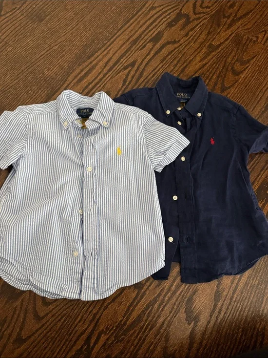 Ralph Lauren Toddler Button Down Shirts 3T