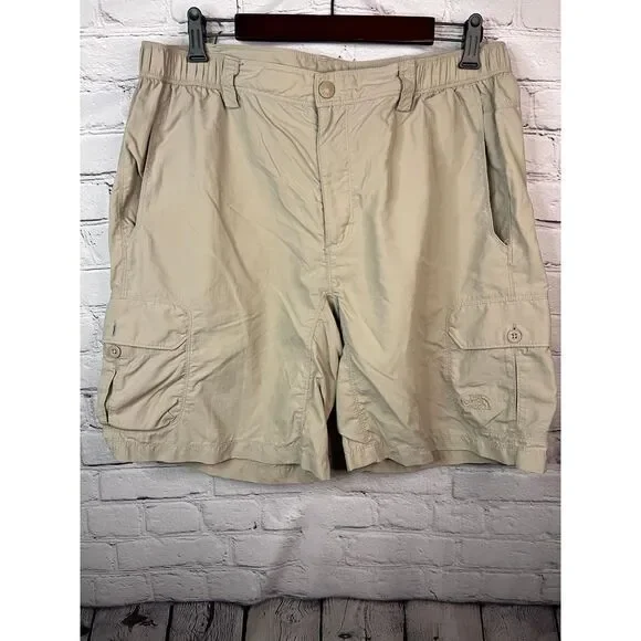 The‎ North Face Khaki Nylon Cargo Hiking Outdoor Shorts 9