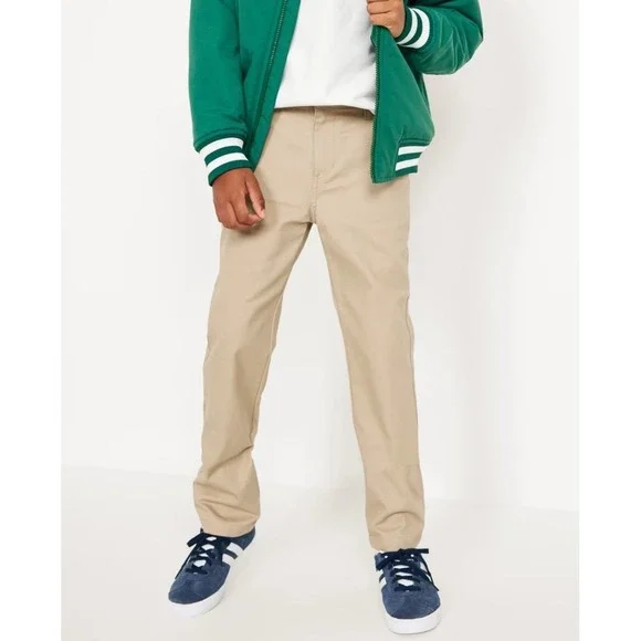NWT Old Navy Uniform Pants Slim Built-In Flex - Boys Size 14 Slim