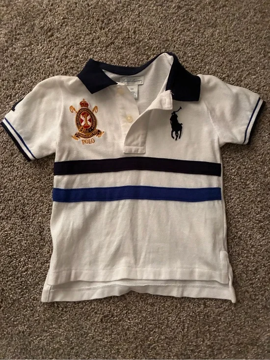 Vintage Ralph Lauren White Polo Shirt