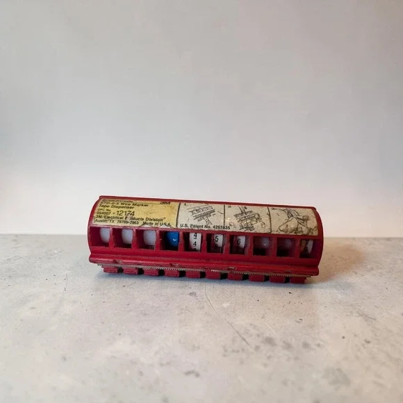 3M Scotch‎ Code STD-0-9 Wire Marker Tape Dispenser