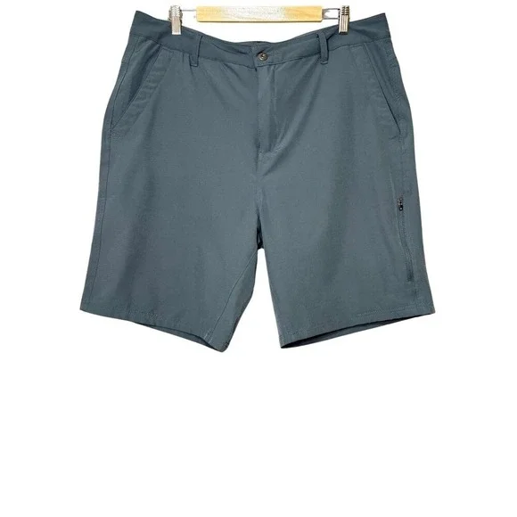 Gerry Mens Golf Hiking Performance Hybrid Shorts Size‎ 38 Green Stretch Beach