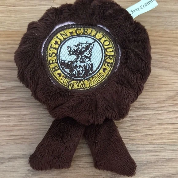 Vintage juicy couture Plush Dog Toy with Embroidered Patch