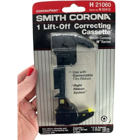 Smith Corona H‎ 21060 (H 63412) 1 Lift-off Correcting Cassette New