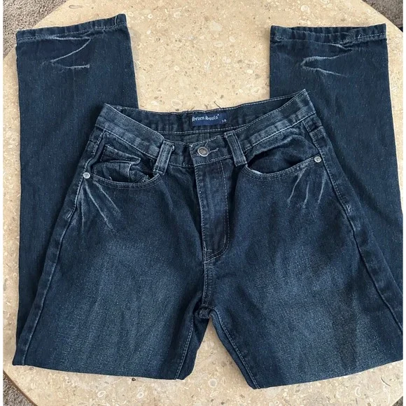 Seven Souls Kids Boys Jeans Size 14‎ Dark Wash Straight Leg DenI'm