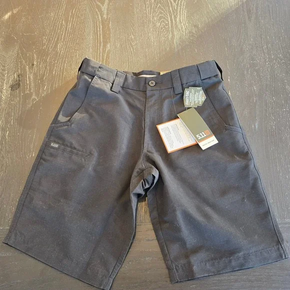 5.11 Tactical‎ Fast-Tac Urban Shorts Mens 30 Black Ripstop Cargo 73340 NWT New