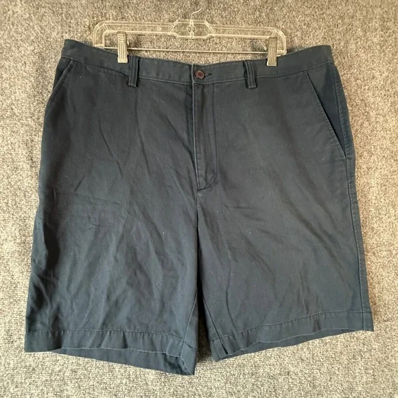Lands' End Men's‎ Shorts Size 38 Blue Cotton Casual Chino