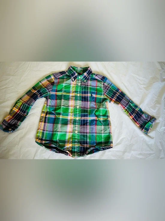 Polo Ralph Lauren Boys' Plaid Button-Up Shirt