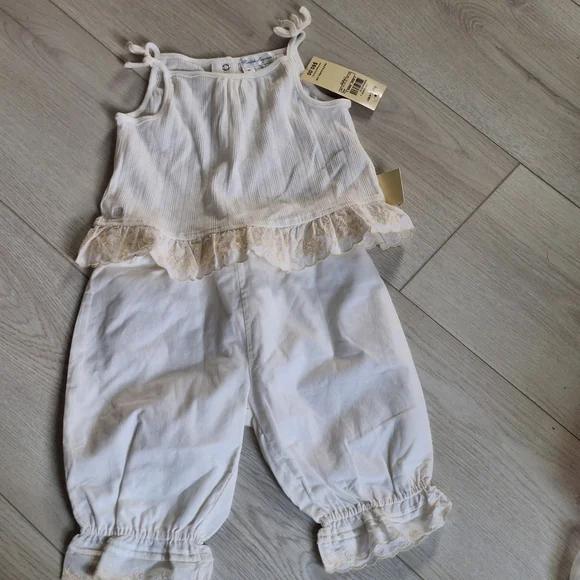 **RARE** Ralph Lauren Baby Girls 9 MONTHS 2 Piece Set NWT