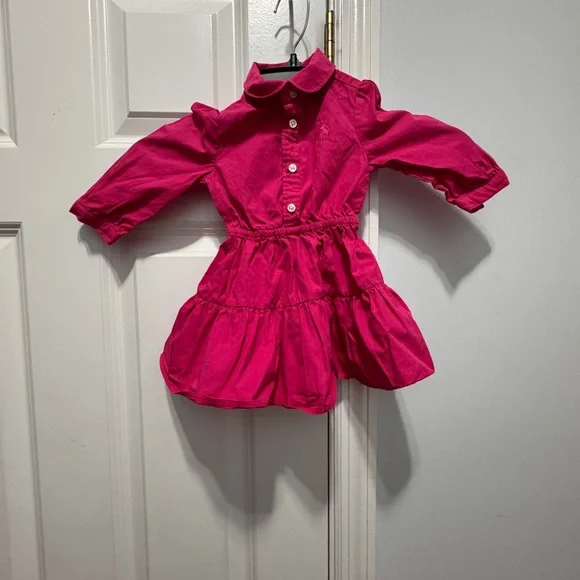 Ralph Lauren Kids Casual Dress in Pink size 6 months