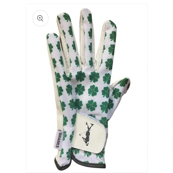 Shanks‎ Gold Apperal - Ladies Left Large - Green Clover
