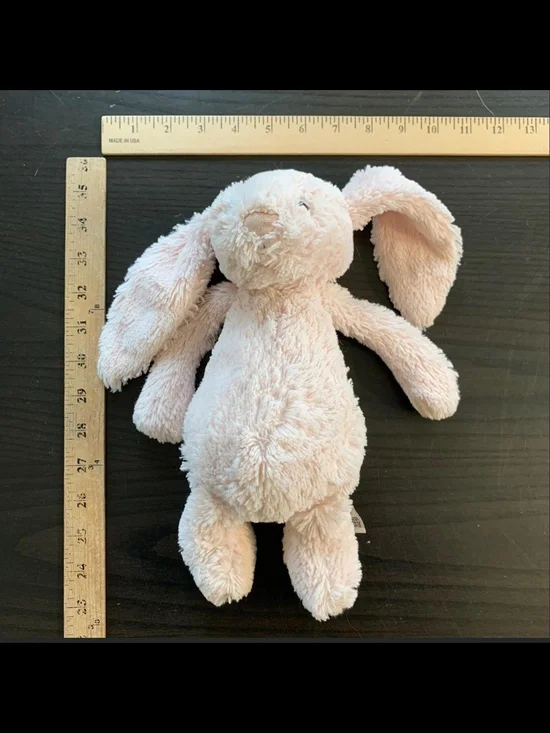 Jellycat Pale Pink Plush Bunny Small Pet Toy