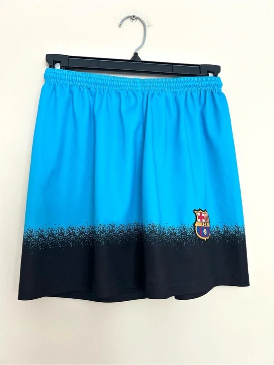 Kids Boys Blue and Black Athletic Shorts