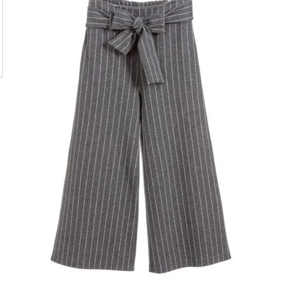 Elsy wide legged striped trousers