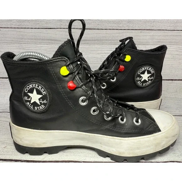 Converse Chuck Taylor‎ All Star Lugged Winter Sneakers Waterproof Gore Womens 8