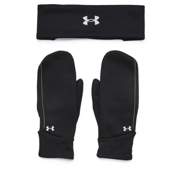 🆕 Under Armour Headband and Mittens SET