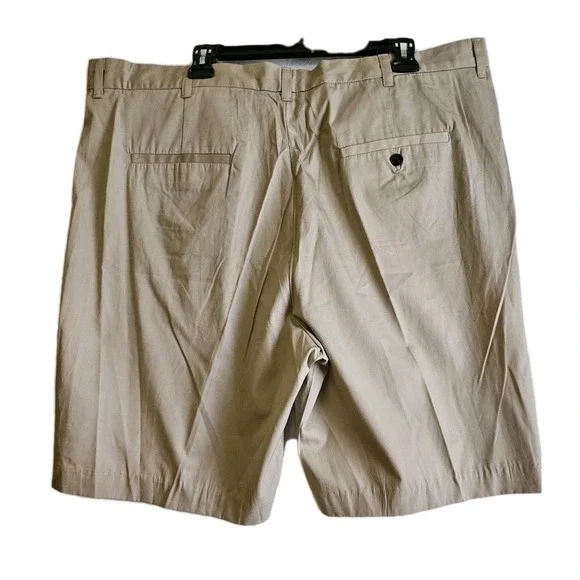 The Foundry Supply Co Shorts Mens 44 Tan Sand Chino Cotton Flat Front NWT