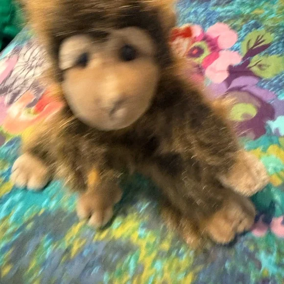 Ty Brown and Tan Plush Small Pet Toy