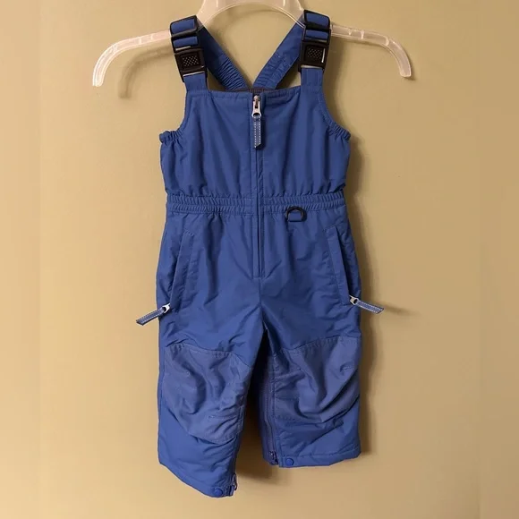 Lands‎ End Blue Toddler Boys Snow Overalls Size 2T