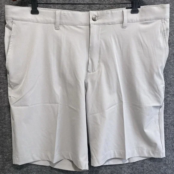 NWT Adidas Ultimate 365 Golf Shorts Men 38 Gray Performance Stretch Classic 8.5