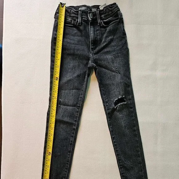 old navy girl jeans jogging size 8