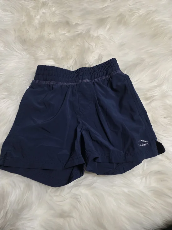L.L.Bean Navy Athletic Shorts