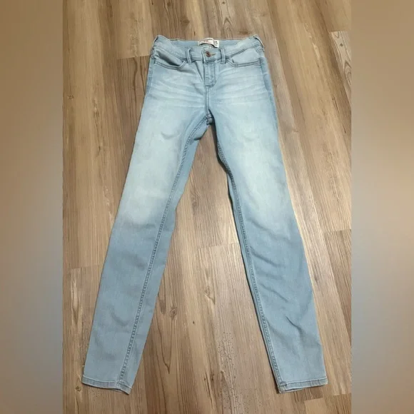 Abercrombie Kids Light Blue Skinny Jeans