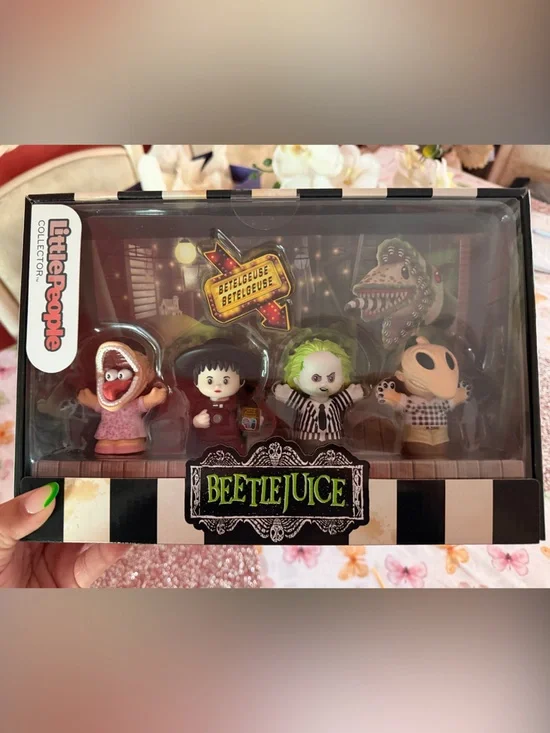 Beetlejuice Little People Collectible Figure Set - Multi